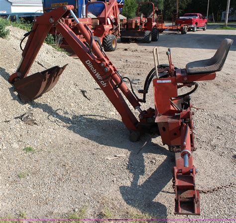 ditch witch skid steer backhoe|ditch witch backhoe attachment.